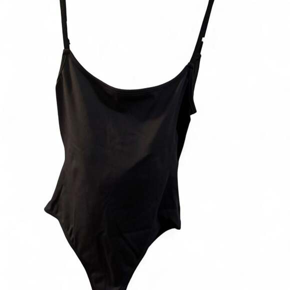 Halara Other - Halara One-Piece Swimsuit Size XS Black Draped Front